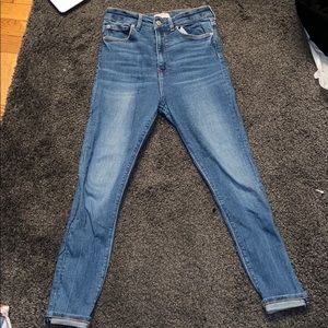 Zara 80s High Waist Skinny Jeans